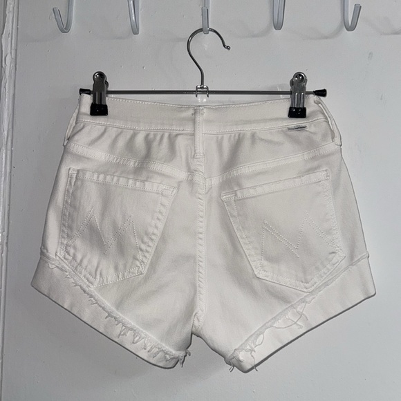 - Mother High Rise Jean Shorts in Totally Innocent ~  size 23 - Picture 3 of 10
